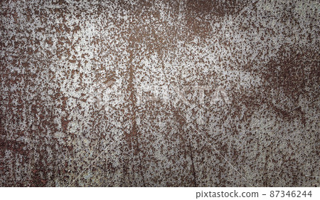 Old Rusted metal texture as background. Selctive focus 87346244