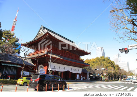 Zojoji Triple escape gate 87346393