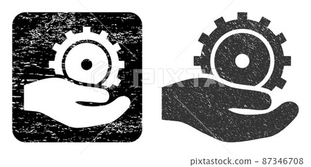 Rubber Development Service Subtracted Stamp 87346708