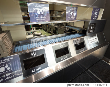 美食廣場餐具返回口 87346961