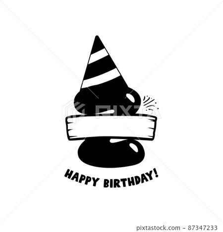 Initial Birthday Z Letter. Happy birthday monogram design with balloons. Alphabet Z template. Stock 87347233