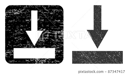 Scratched Move Bottom Stencil Seal Scratched Move Bottom Stencil Seal 87347417