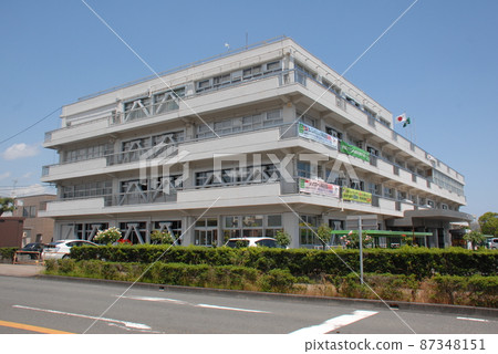 從西面看島田市政府(靜岡縣島田市) 從西面看島田市政府(靜岡縣島田市) 87348151
