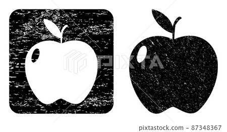 Distress Apple Fruit Hole Stamp Distress Apple Fruit Hole Stamp 87348367