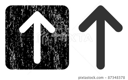 Grunge Arrow Up Hole Seal Grunge Arrow Up Hole Seal 87348378
