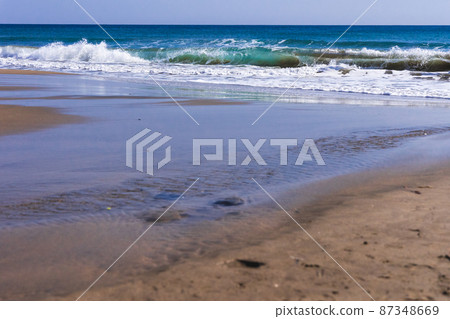 Hitachi City, Ibaraki Prefecture, Kawarago Kitahama Coast 87348669