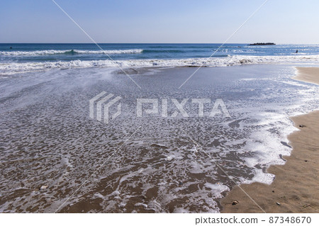 Hitachi City, Ibaraki Prefecture, Kawarago Kitahama Coast 87348670