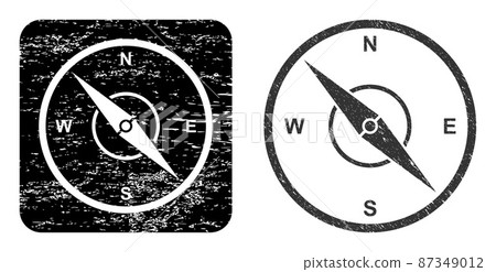 Rubber Compass Stencil Stamp Seal Rubber Compass Stencil Stamp Seal 87349012