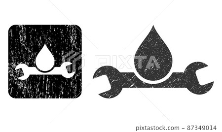 Scratched Plumbing Subtracted Seal Scratched Plumbing Subtracted Seal 87349014