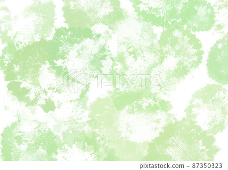 Watercolor background refreshing green 87350323