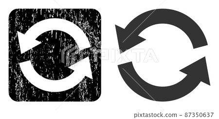 Scratched Refresh Hole Badge 87350637