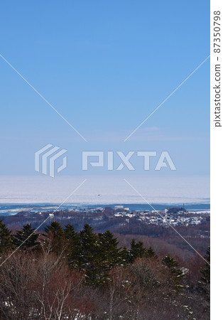 天都山北海道流冰 87350798