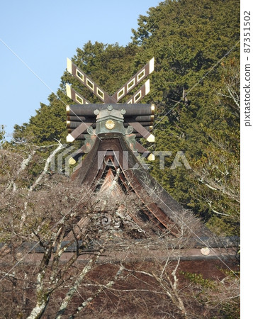 Shrine in Ichinomiya, Tsuyama City, Okayama Prefecture: Nakayama Shrine 87351502