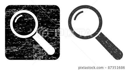 Rubber Magnifier Subtracted Seal 87351686