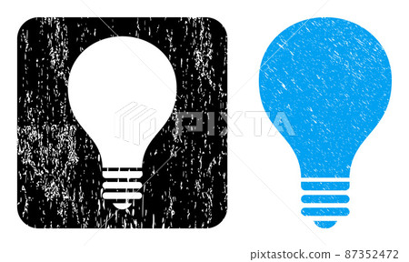 Distress Bulb Stencil Imprint Distress Bulb Stencil Imprint 87352472
