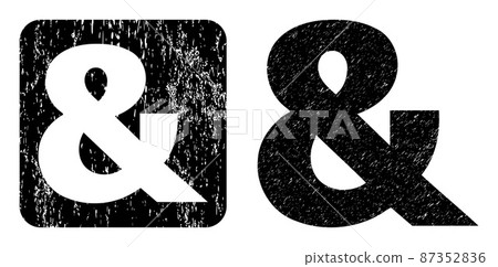 Rubber Ampersand Symbol Carved Imprint Rubber Ampersand Symbol Carved Imprint 87352836