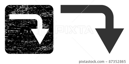 Rubber Turn Down Hole Seal 87352865