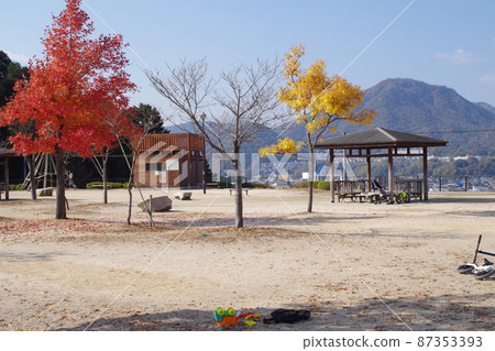 廣島縣淺田區卡部公園秋季景觀 廣島縣淺田區卡部公園秋季景觀 87353393