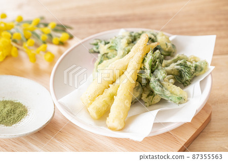 野生植物天婦羅 87355563