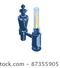 Oil lamp invented by Argan in Switzerland 87355905