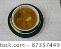 Onion soup that warms the body ④a 87357449