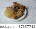 Oden dish on the plate ② 87357742