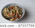 Easy and delicious hijiki rice ② 87357799