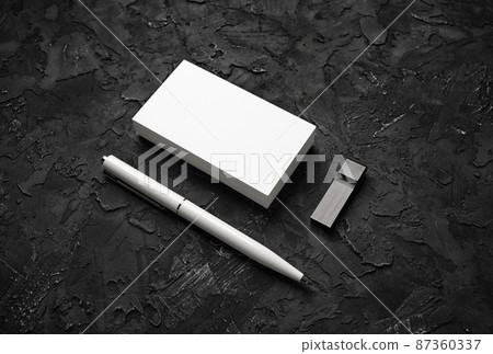 Business cards, pen, usb Business cards, pen, usb 87360337