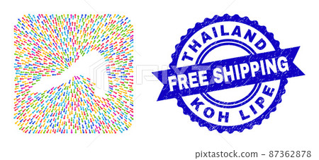 Free Shipping Rubber Seal and Koh Lipe Map Pointing Stencil Mosaic Free Shipping Rubber Seal and Koh Lipe Map Pointing Stencil Mosaic 87362878