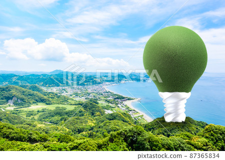 Clean energy image 87365834