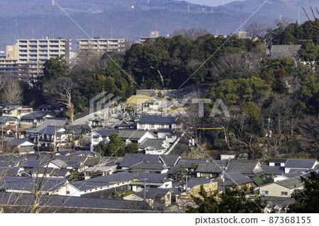 岡山縣倉敷市鶴形山阿智神社倉敷市 87368155