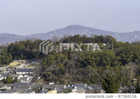 岡山縣倉敷市鶴形山阿智神社倉敷市 87368156