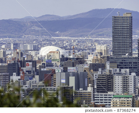 從岡山縣岡山市的 Sozan、Mori no Machi Grace 和岡山巨蛋看岡山市 從岡山縣岡山市的 Sozan、Mori no Machi Grace 和岡山巨蛋看岡山市 87368274