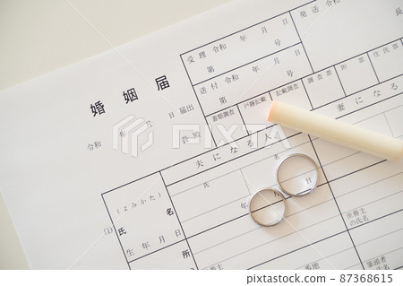 婚姻登記形象 婚姻登記形象 87368615