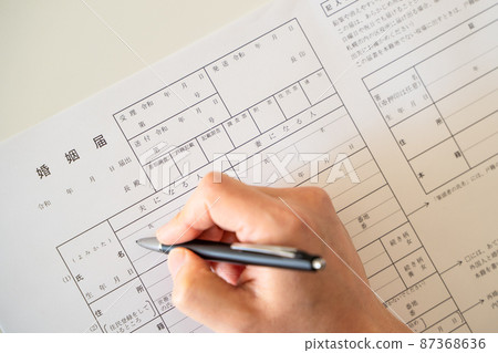 婚姻登記形象 87368636