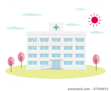 醫院插圖素材 醫院插圖素材 87368653