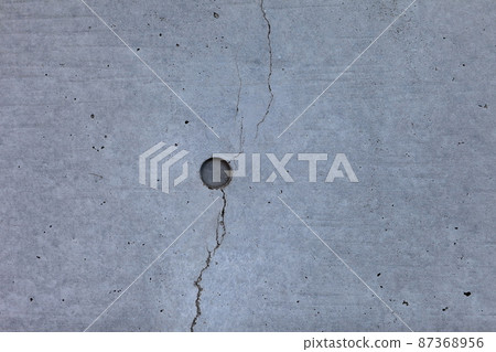 Surface condition of concrete Hair crack 87368956