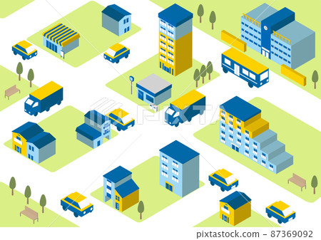等距城市景觀 87369092