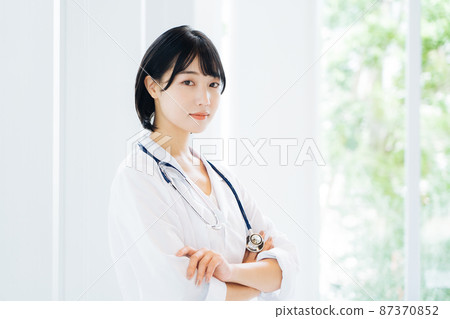 Female doctor Female doctor 87370852
