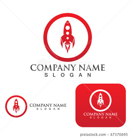 Rocket logo icons set Free Vector Rocket logo icons set Free Vector 87370895