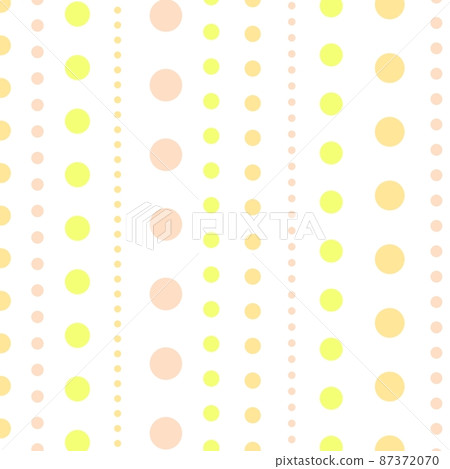Background material for large and small dots, warm colors 87372070