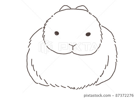Simple and cute rabbit hand-painted icon (single item ②) 87372276