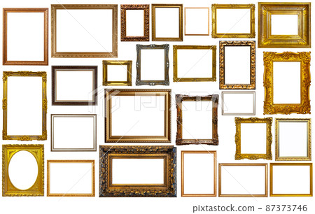 set of golden art frames set of golden art frames 87373746