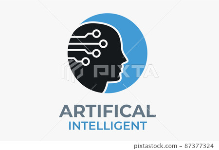 Artificial intelligence vector icon isolated on white background for graphic and web design. Artificial intelligence vector icon isolated on white background for graphic and web design. 87377324
