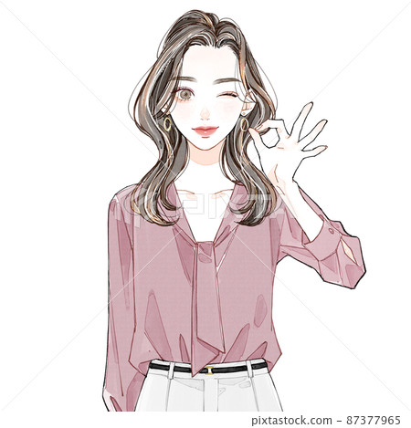 female, lady, woman 87377965