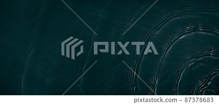 banner black transparent clear calm water surface texture  87378683