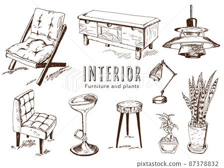 Interior_Illustration 1_Handwriting 87378832