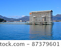 Otorii in Miyajima under construction 87379601