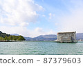 Otorii in Miyajima under construction 87379603