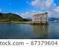 Otorii in Miyajima under construction 87379604